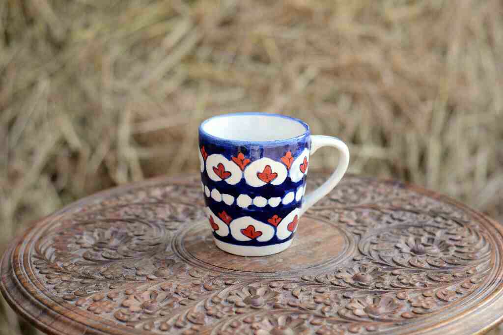 Blu Pottery Mug