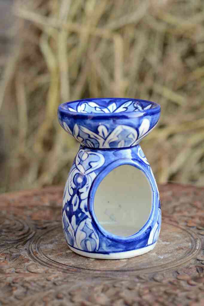 Blue Pottery Fragrance Oil Burner
