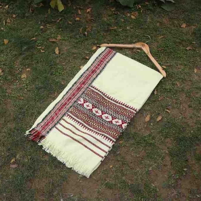 Sindhi Traditional Khaddi Shawl