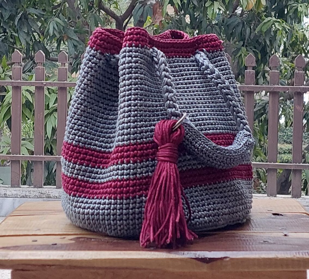 Handmade Crochet Hand Bag