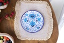 Blue Pottery Quarter Plate