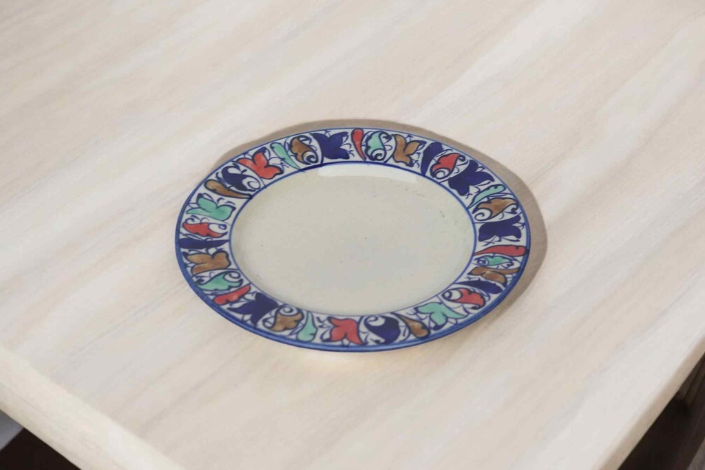 Blue Pottery Medium Plate