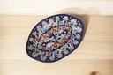 Blue Pottery Rice Dish