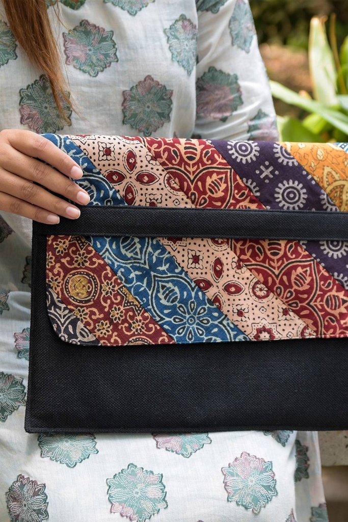 Ajrak Laptop Bag Black