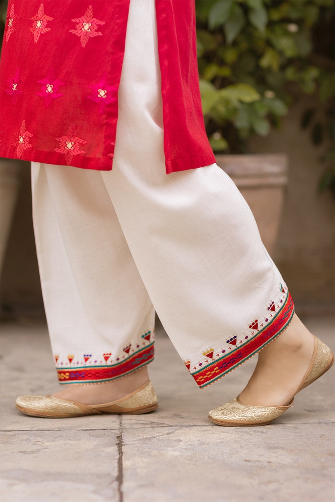 Rainbow Embroidered Shalwar