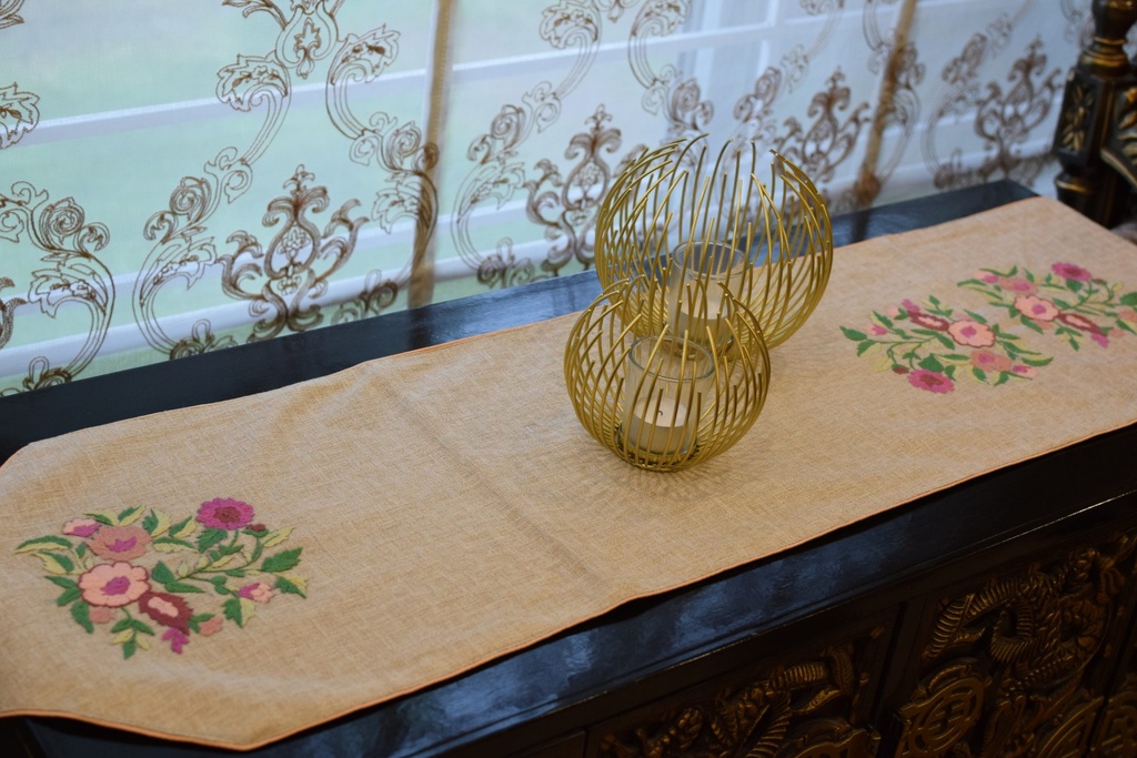 R-8 Beige Jute Runner