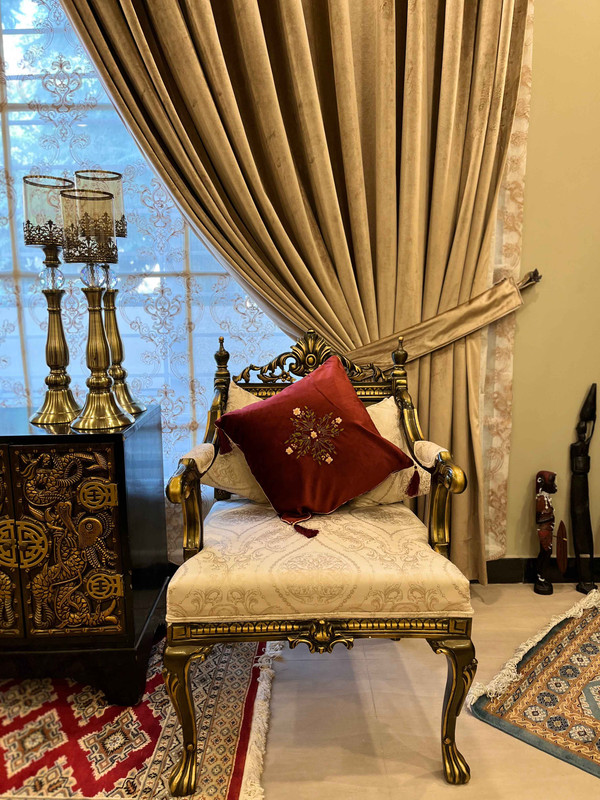 C-16 Burgundy Velvet Hand Embroidered Cushion Covers Set