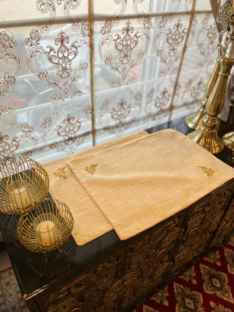 TM-13 Beige Jute Tray Mats