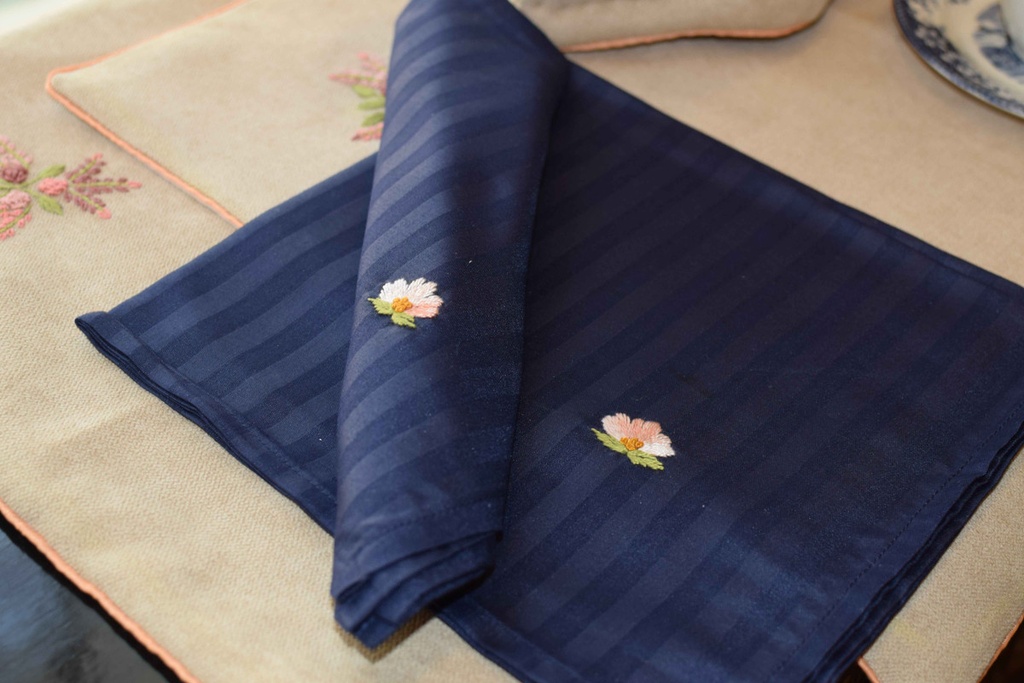 N-2 Navy Blue Napkins