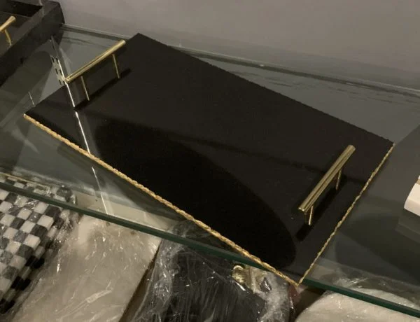 Marble Tray – Black