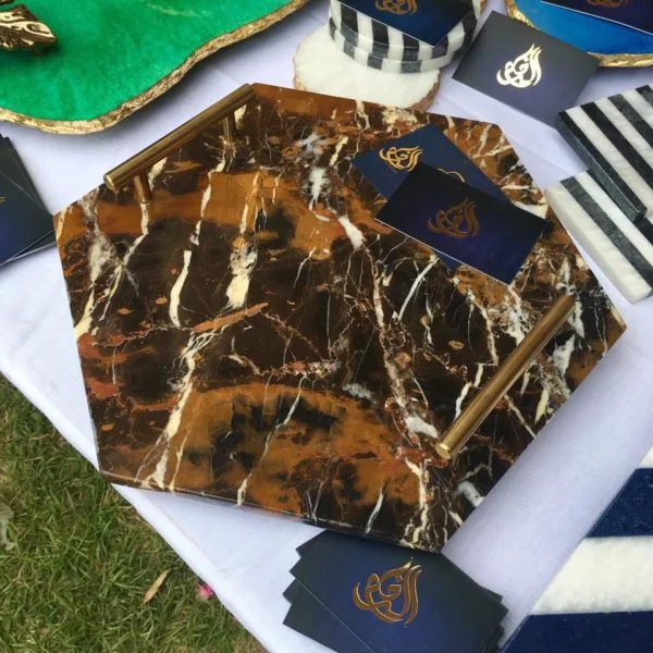 Marble Platter – Michelengelo