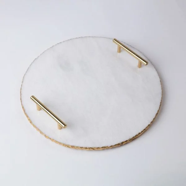 Marble Platter – White