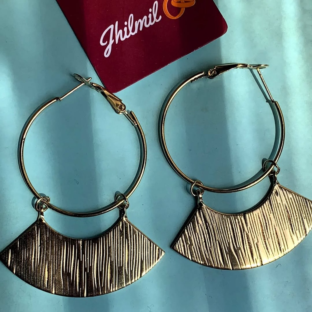 Pankh bali earrings