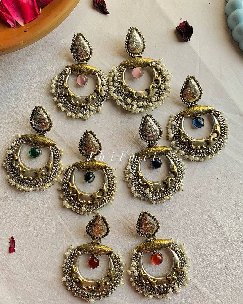 Dual Tone Gul Chand Bali