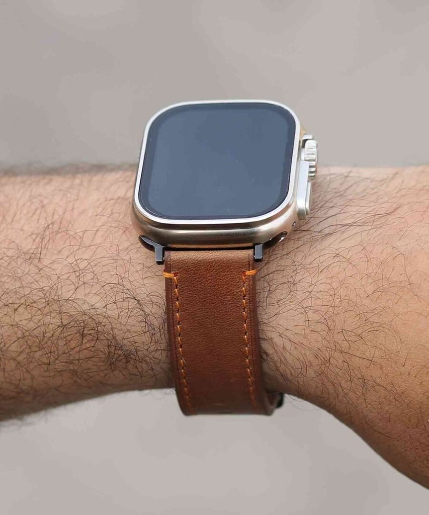 Apple Watch Strap – Camel Brown