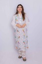 Birds Embroidered Kurta