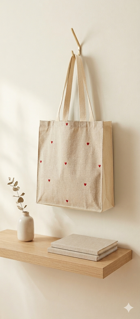 Jute tote bag