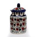 Pickle Jar Blue Pottery