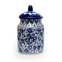 Pickle Jar Blue Pottery