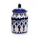 Pickle Jar Blue Pottery