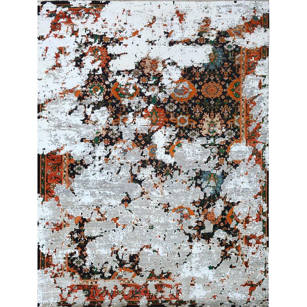 Modern Carpet -Wool&Silk- 8x10