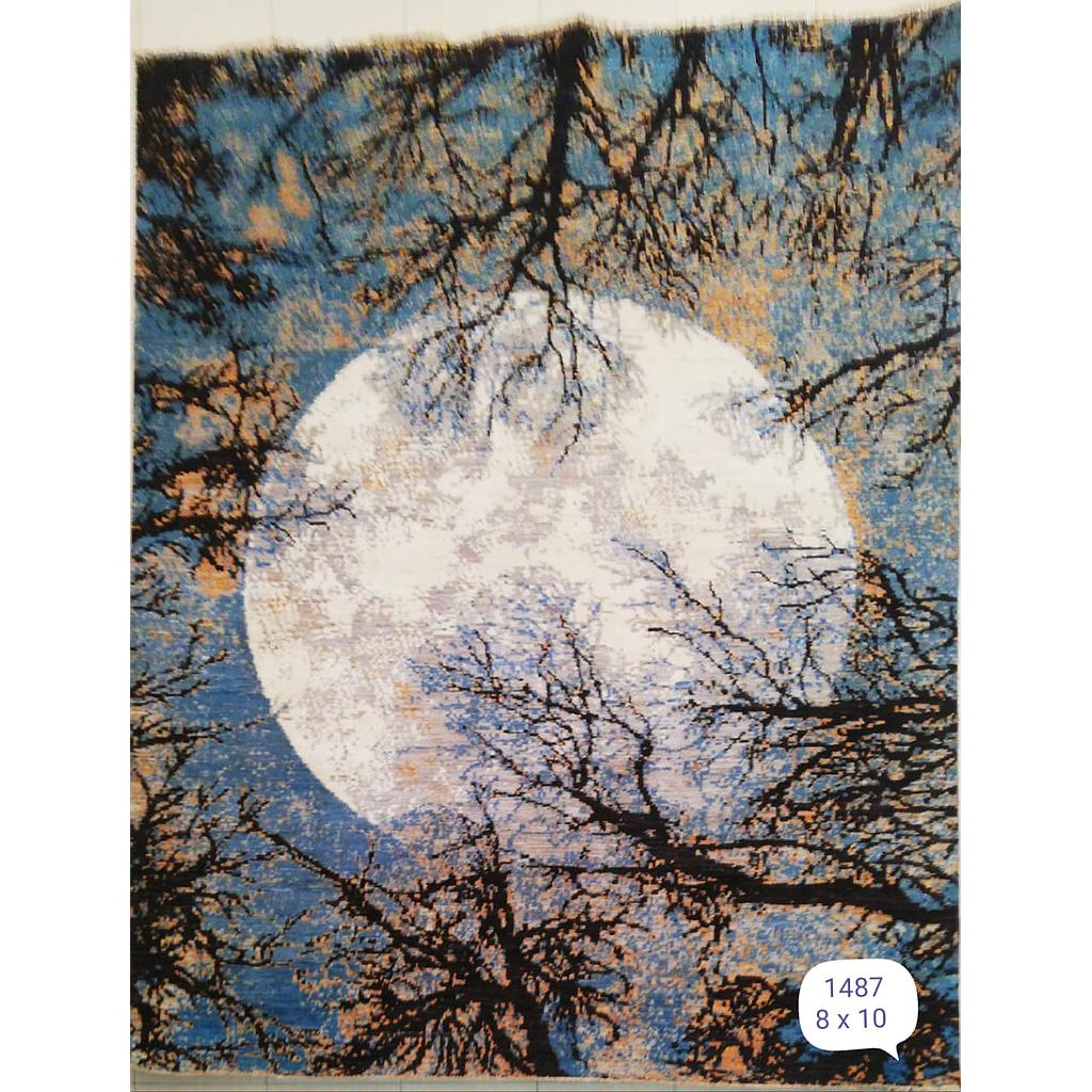 Modern Carpet -Wool&Silk- 8x10