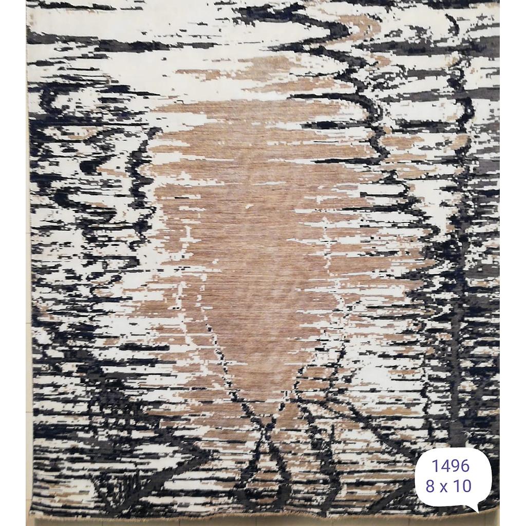 Modern Carpet -Wool&Silk- 8x10