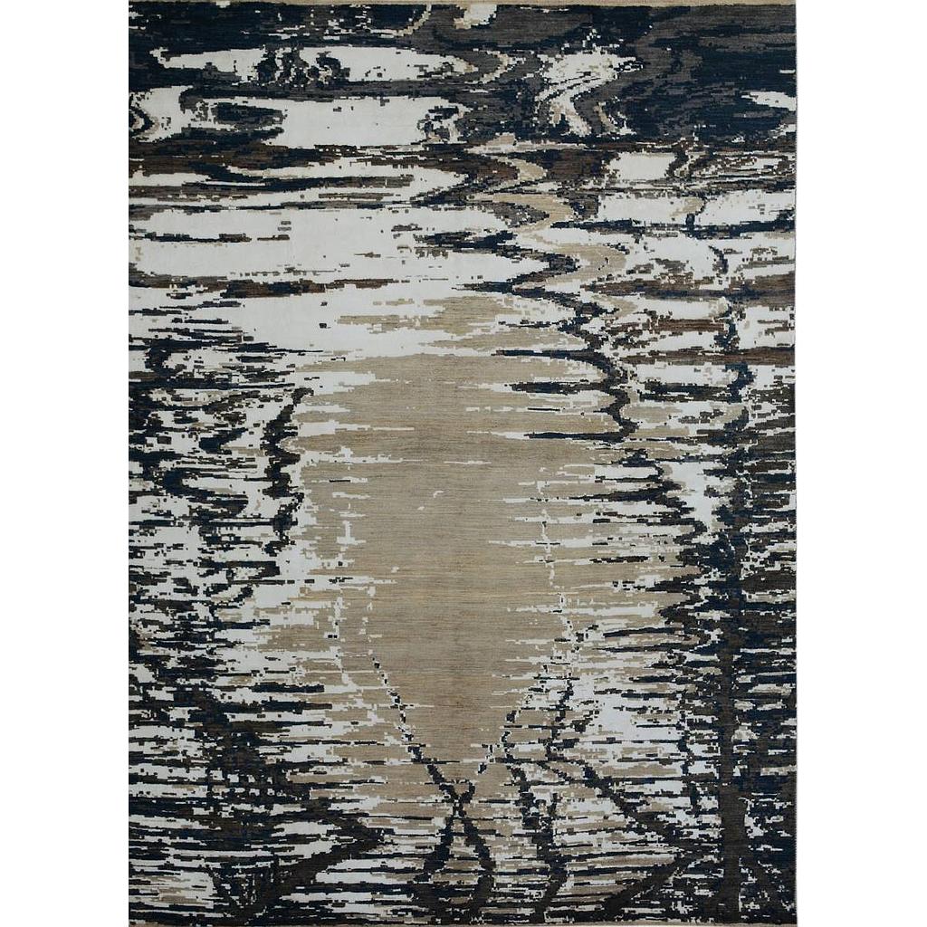 Modern Carpet -Wool&Silk- 9x12