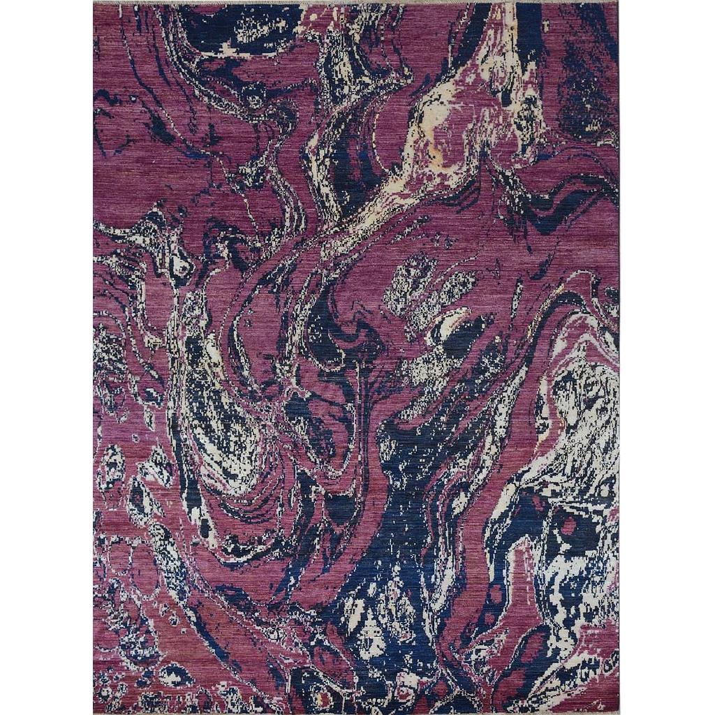 Modern Carpet -Wool&Silk- 9x12