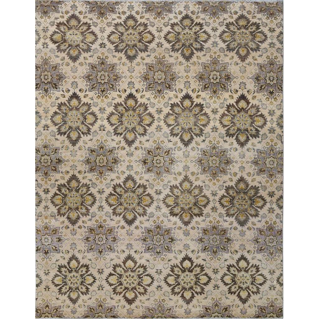 Suzani Carpet -Wool&Silk- 8x10