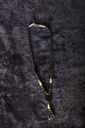 Necklace black aqeeq