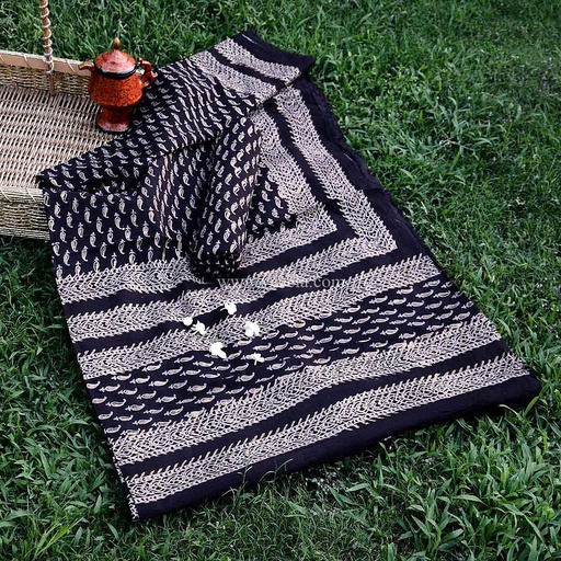 [PK0013-CF-AJK-009177] Ajrak - 2 Piece Suit        