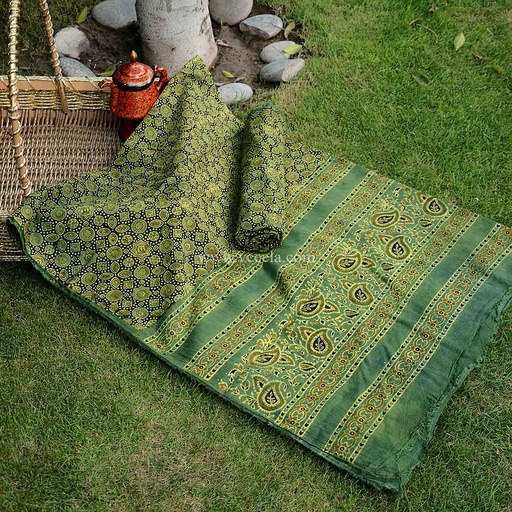 [PK0299-CF-AJK-009447] Ajrak - 2 Piece Suit