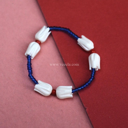 [PK0075-CF-BON-009501] Camel Bone Craft Wrist Chain
