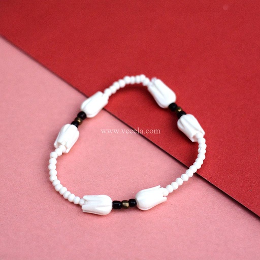 [PK0075-CF-BON-009502] Camel Bone Craft Wrist Chain