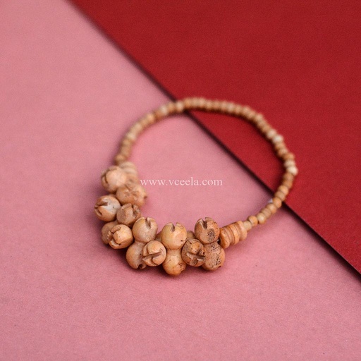 [PK0075-CF-BON-009504] Camel Bone Craft Wrist Chain