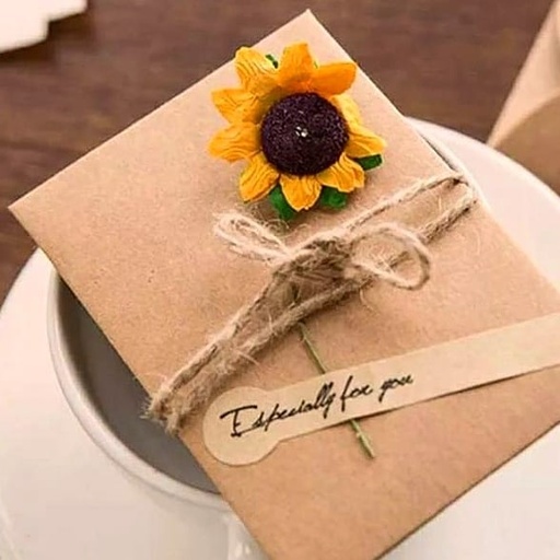 [PK3205-GN-GEN-009764] "An Ode To Love" -Vintage Envelope