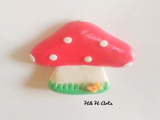 [PK1048-CF-CLY-011426] Handmade Fridge Magnet 