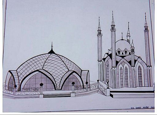 [PK4350-AR-PEN-013210] Kul sharif mosque Russia