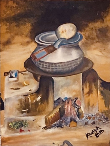 [PK4424-AR-OIL-013481] Oil Painting🎨