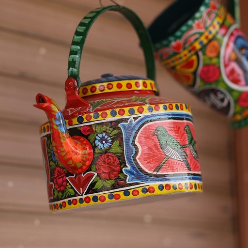 [PK4562-AR-DIG-013984] Truck Art Kettle