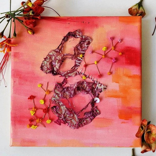 [PK5043-AR-PAI-015015] Blossoming Thoughts