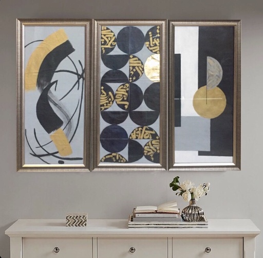 [PK5212-AR-ACR-015113] Geometric Abstract Paintings