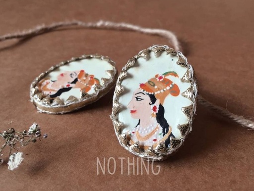 [PK4127-JW-EAR-015209] Nurjahan Mughal  Earrings