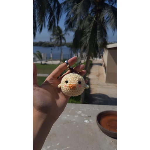 [PK4358-MR-GEN-015730] Chick keychain