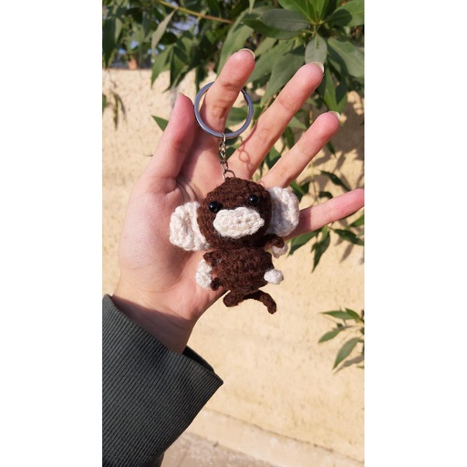 [PK4358-GN-GEN-015734] monkey keychain