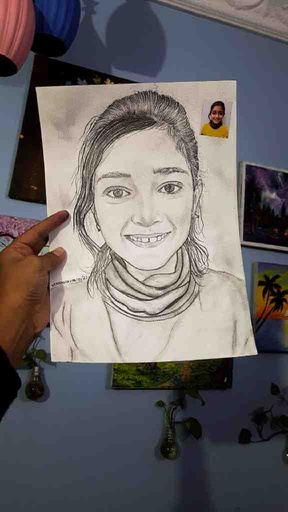 [PK5640-AR-PNC-016149] Pencil Sketching 