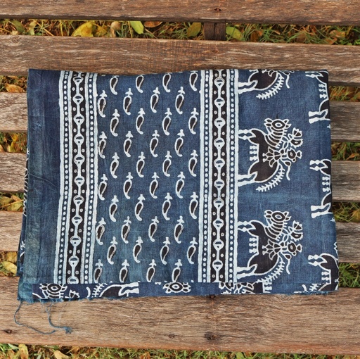 [PK0013-CW-UNS-001751] Ajrak Riley / Shirt Piece