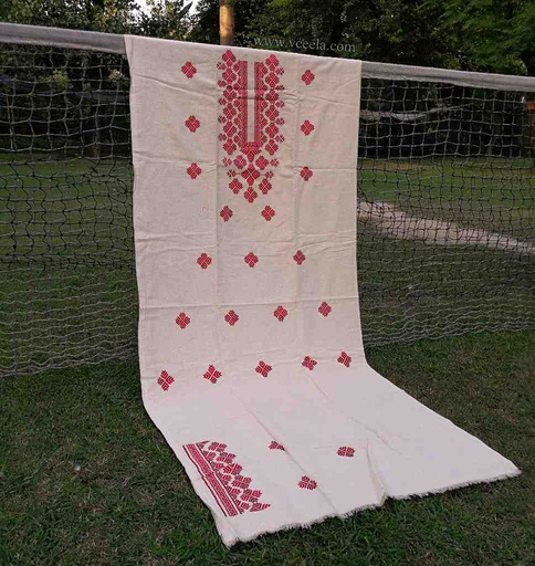 [PK5848-CW-UNS-016642] Unstitched Shirt