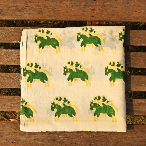 [PK0013-CW-UNS-001819] Ajrak Riley / Shirt Piece